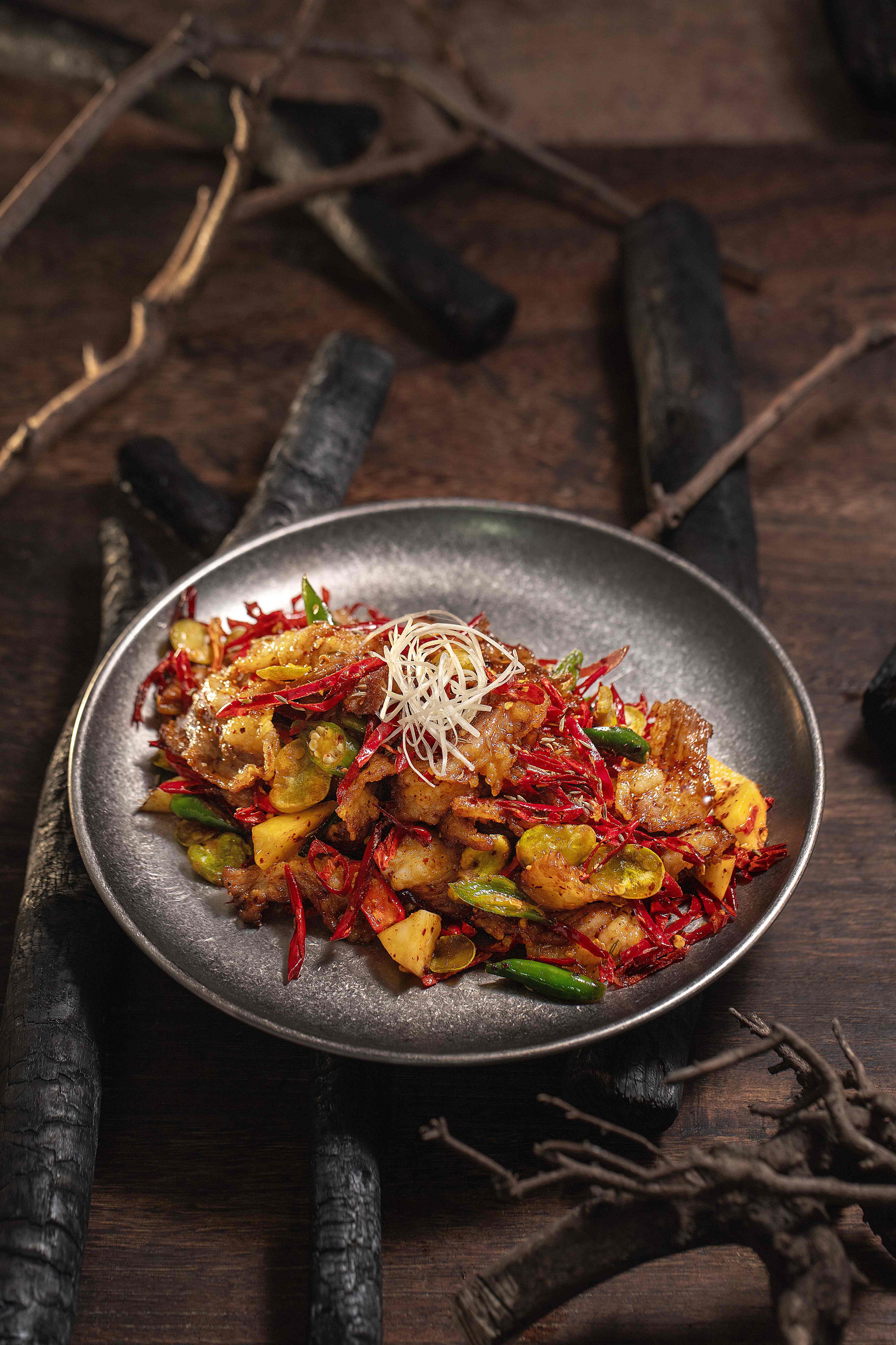 山瘾-炝爆胸口油